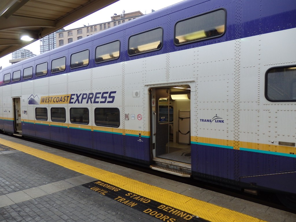 Foto: tren local West Coast Express - Vancouver (British Columbia), Canadá