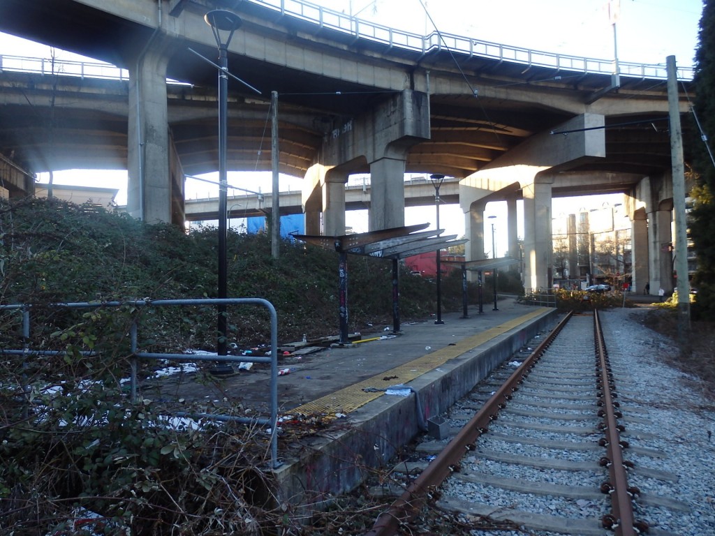 Foto: estación de tranvía Granville Island - Vancouver (British Columbia), Canadá