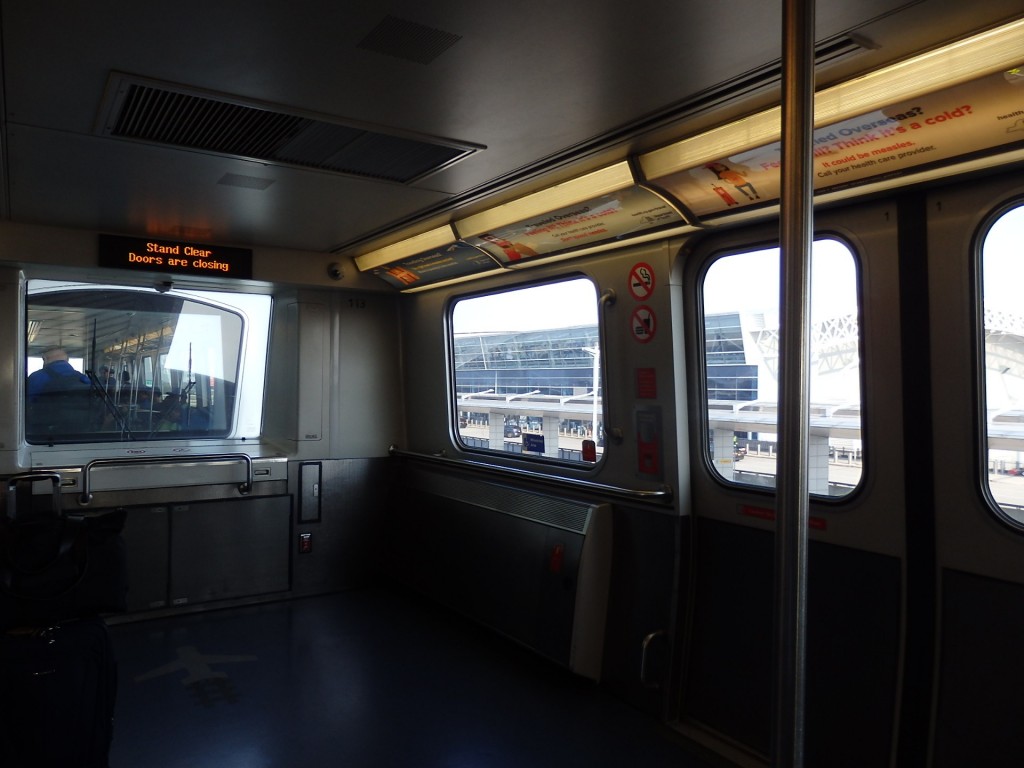 Foto: Aerotrén del aeropuerto - Queens (New York), Estados Unidos