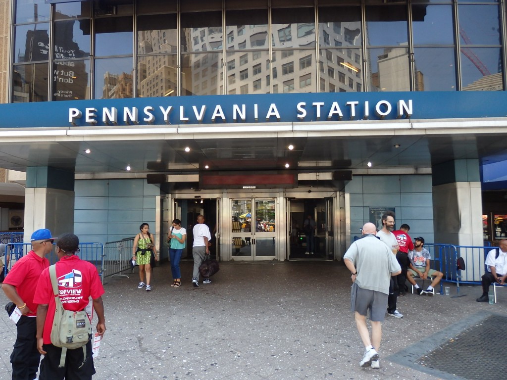Foto: acceso a la estación - New York, Estados Unidos