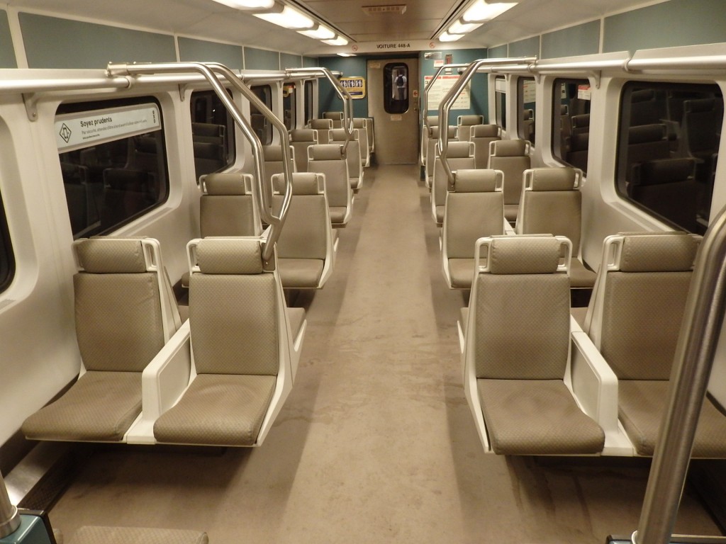 Foto: tren local Exo - Montreal (Quebec), Canadá