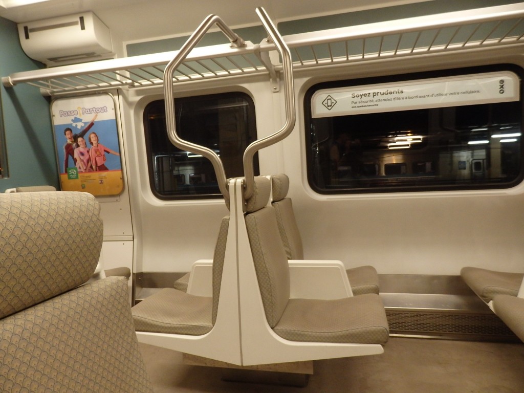 Foto: tren local Exo - Montreal (Quebec), Canadá