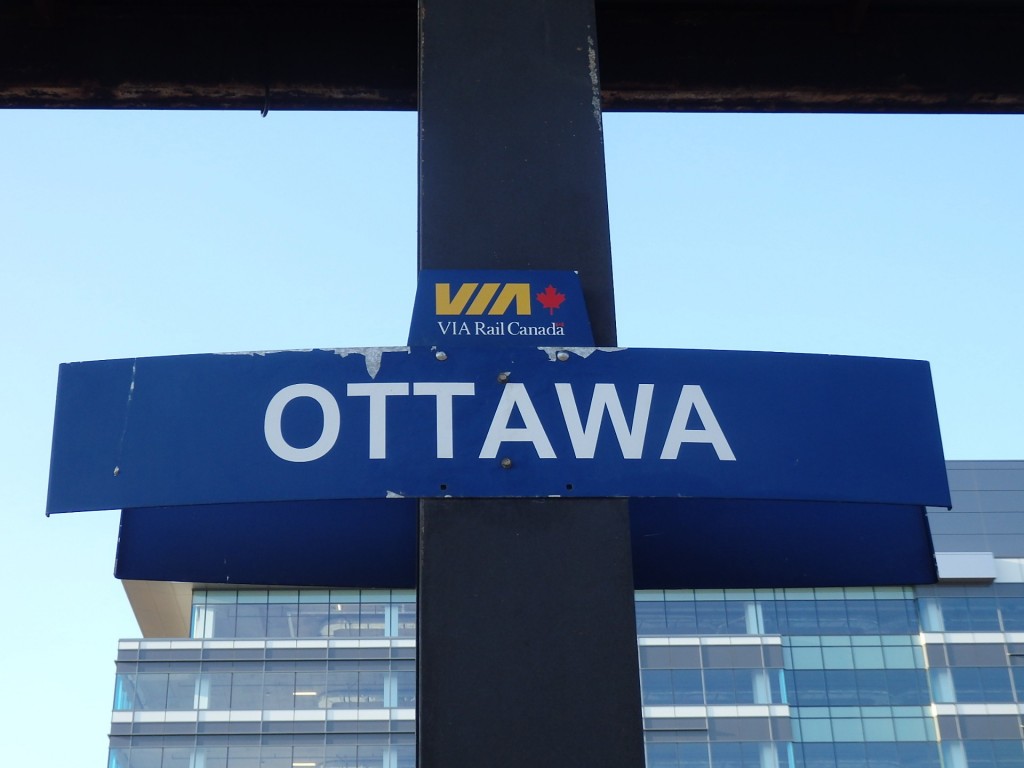 Foto: estación de Via Rail - Ottawa (Ontario), Canadá