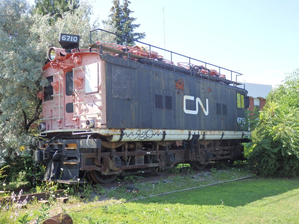 Foto: locomotora eléctrica de Canadian National - Deux-Montagnes (Quebec), Canadá