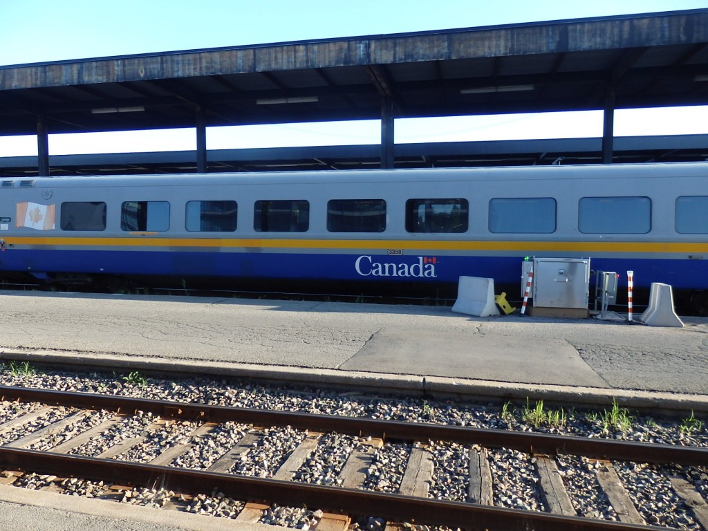 Foto: tren de Via Rail - Ottawa (Ontario), Canadá