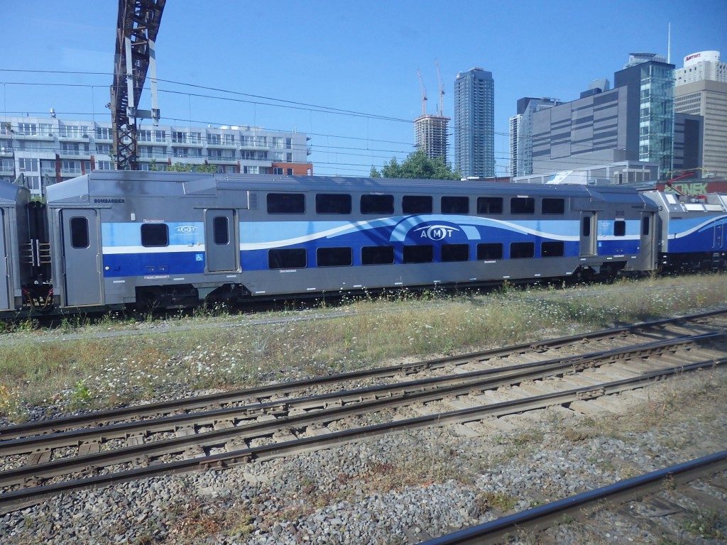 Foto: tren local - Montreal (Quebec), Canadá