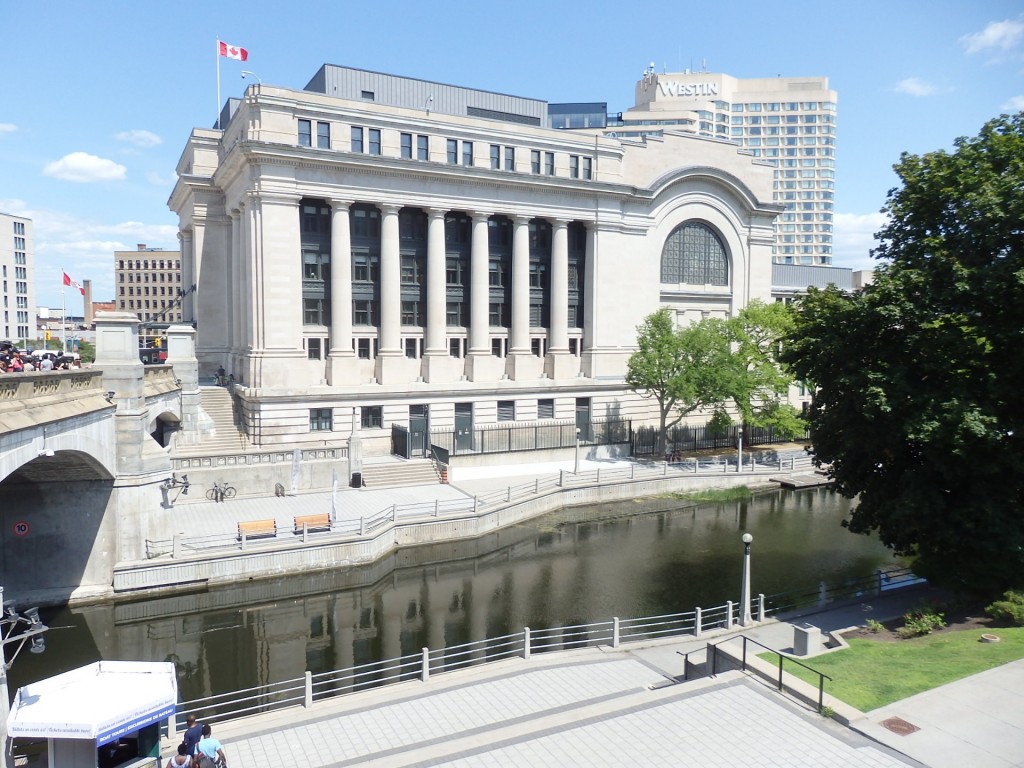 Foto: ex estación, actual Senado - Ottawa (Ontario), Canadá
