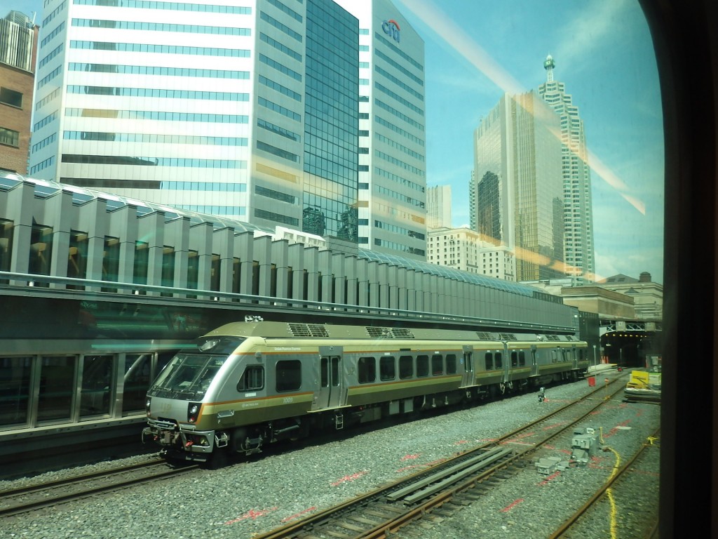 Foto: estación del tren al aeropuerto - Toronto (Ontario), Canadá