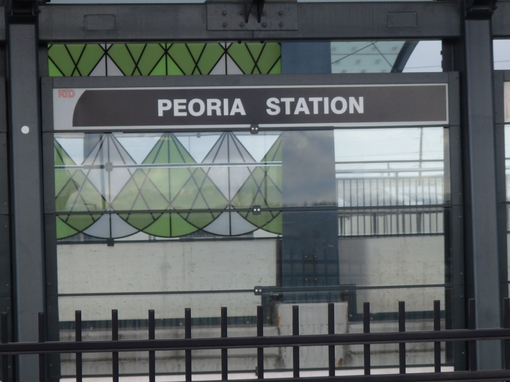 Foto: inicio del metrotranvía de la Línea R - Aurora (Colorado), Estados Unidos