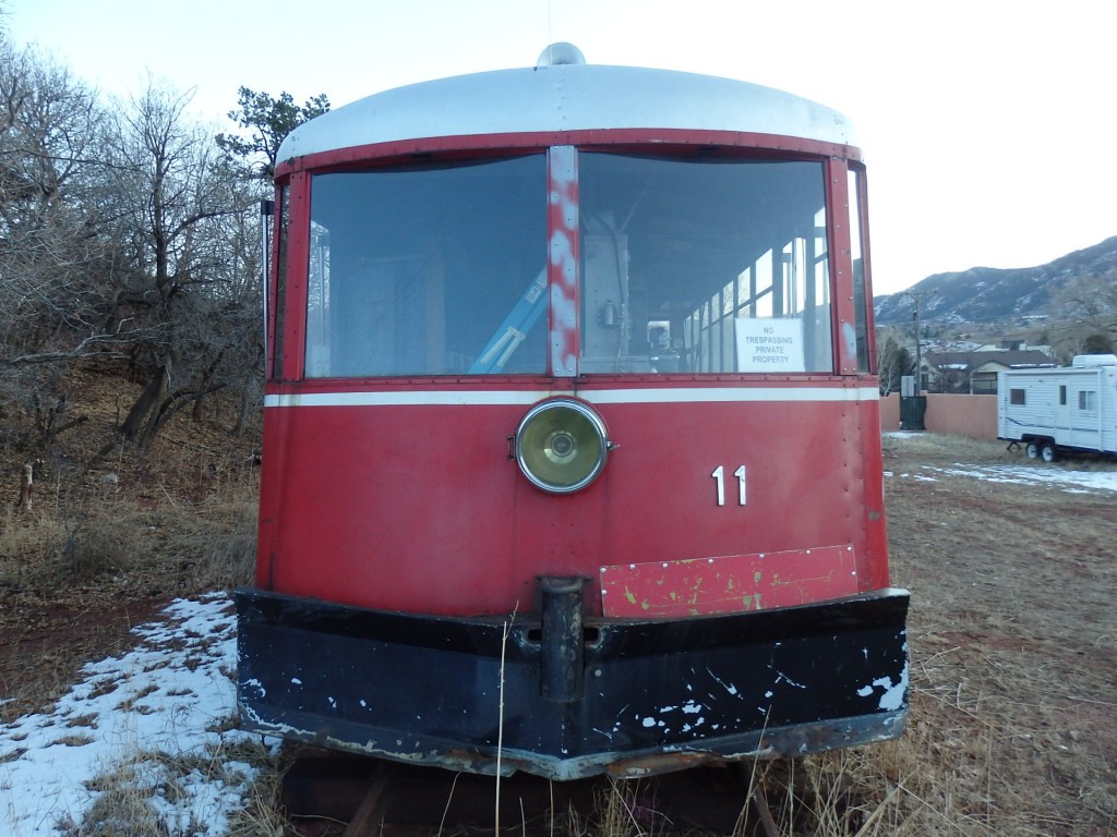 Foto: coches inactivos del trencito a cremallera - Manitou Springs (Colorado), Estados Unidos