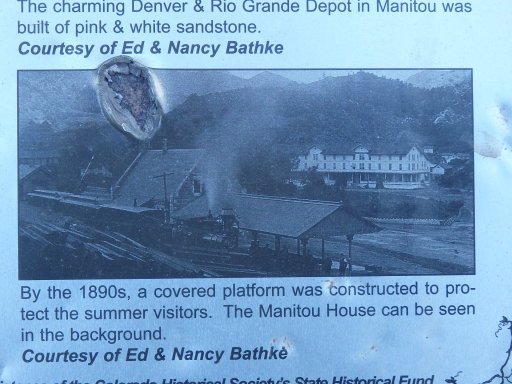 Foto: antigua estación, ya desaparecida - Manitou Springs (Colorado), Estados Unidos