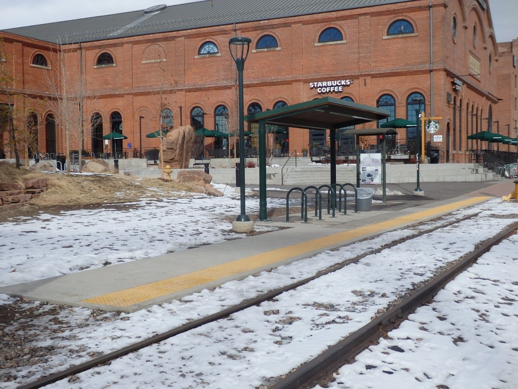 Foto: estación del tranvía veraniego - Denver (Colorado), Estados Unidos