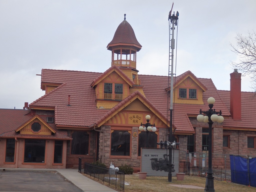 Foto: ex estación del Denver & Rio Grande Railroad - Colorado Springs (Colorado), Estados Unidos