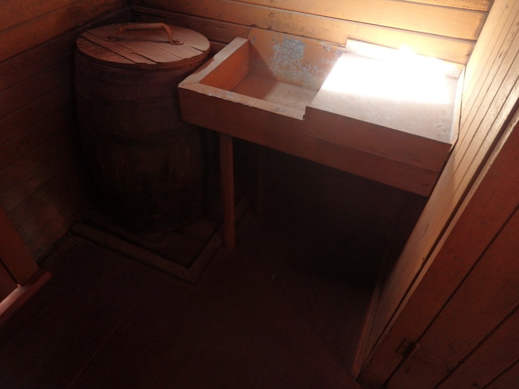 Foto: museo ferroviario; interior de furgón - Wichita (Kansas), Estados Unidos