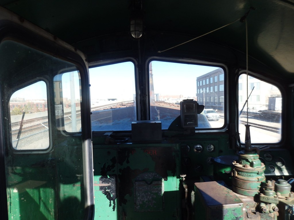 Foto: museo ferroviario, cabina de locomotora - Wichita (Kansas), Estados Unidos