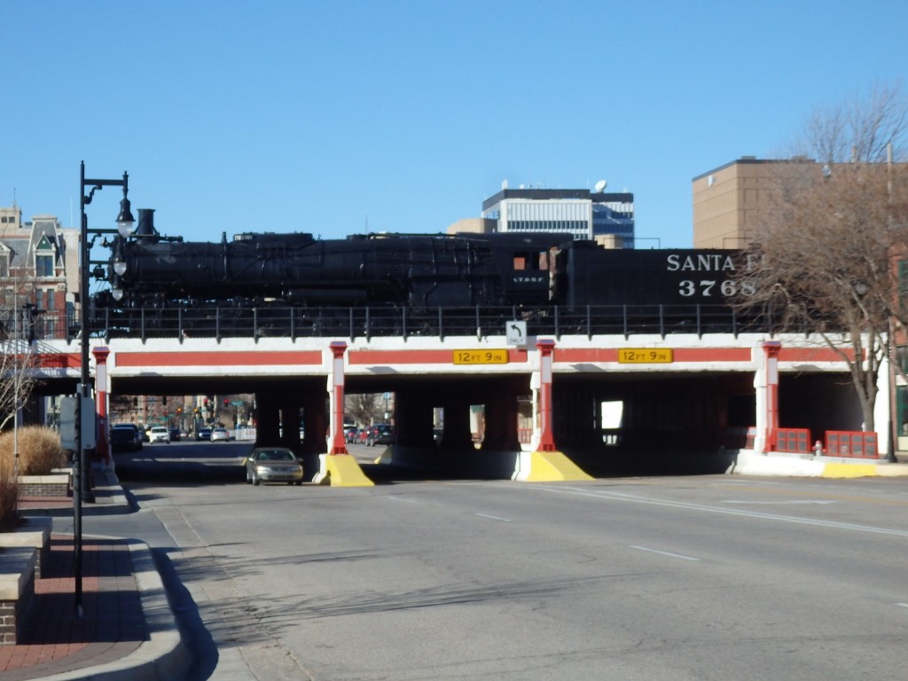 Foto: vaporera del museo ferroviario - Wichita (Kansas), Estados Unidos