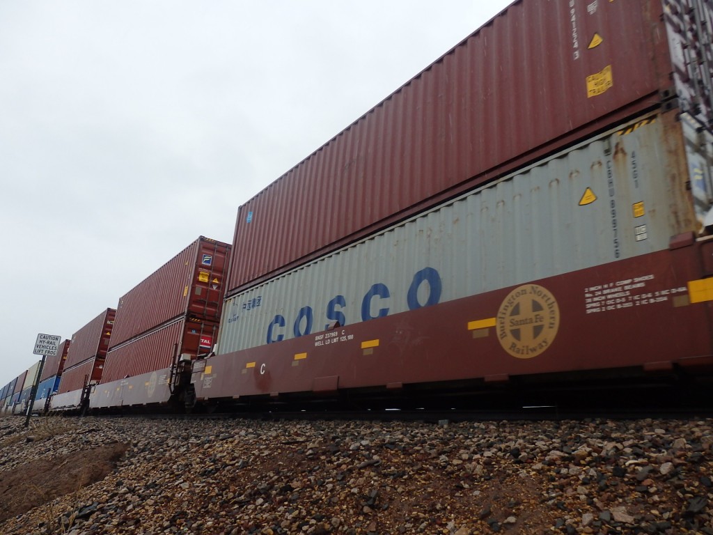 Foto: tren de Burlington Northern & Santa Fe - Wichita Falls (Texas), Estados Unidos