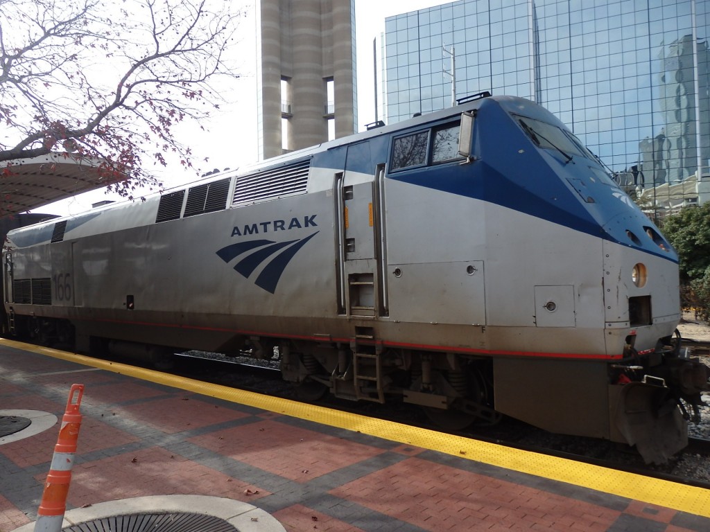 Foto: llega el tren Águila de Texas a Union Station - Dallas (Texas), Estados Unidos