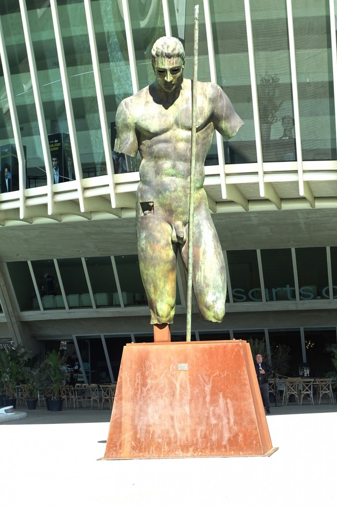 Foto: Estatua de bronce - València (Comunidad Valenciana), España