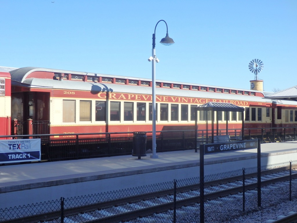 Foto: el tren turístico - Grapevine (Texas), Estados Unidos