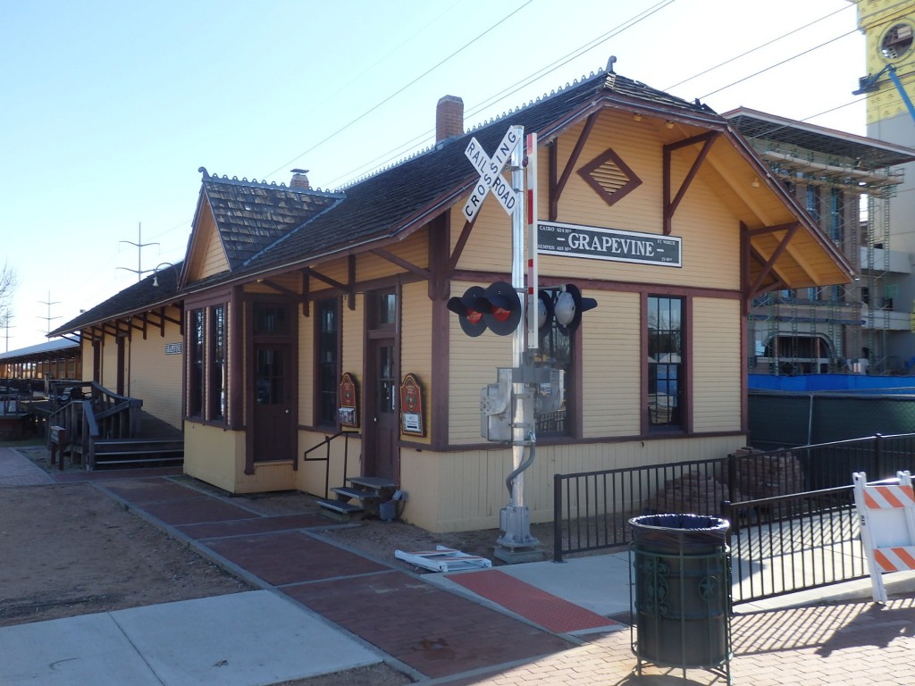 Foto: ex estación del FC Cottonbelt - Grapevine (Texas), Estados Unidos