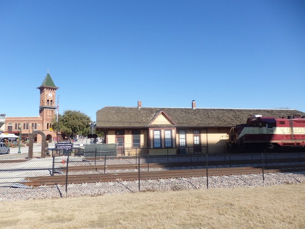 Foto: ex estación del FC Cottonbelt - Grapevine (Texas), Estados Unidos