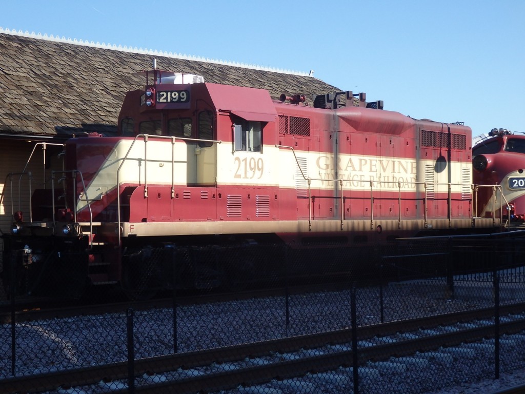 Foto: el tren turístico - Grapevine (Texas), Estados Unidos