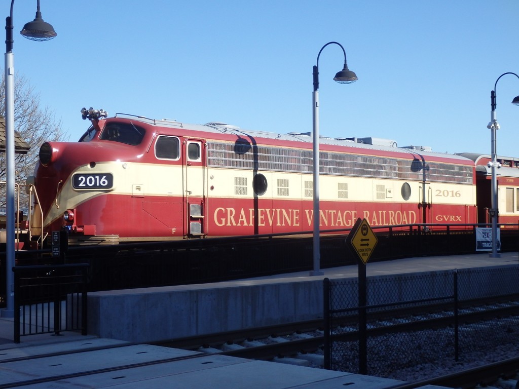 Foto: el tren turístico - Grapevine (Texas), Estados Unidos