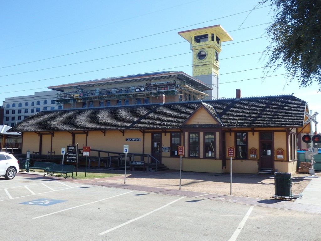 Foto: ex estación del FC Cottonbelt - Grapevine (Texas), Estados Unidos
