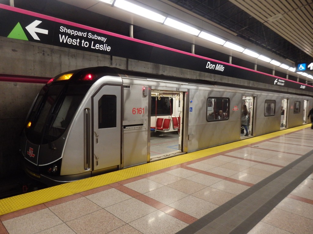 Foto: última estación de la Línea 4 del subte - Toronto (Ontario), Canadá