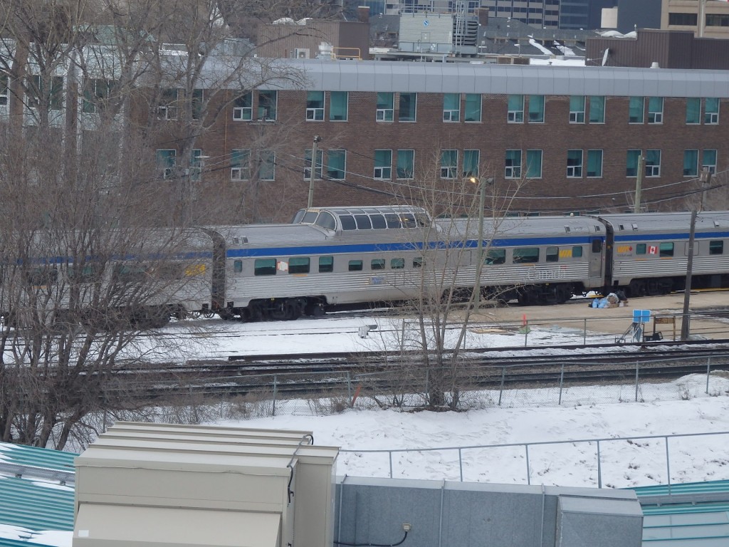 Foto: material rodante de Via Rail - Winnipeg (Manitoba), Canadá