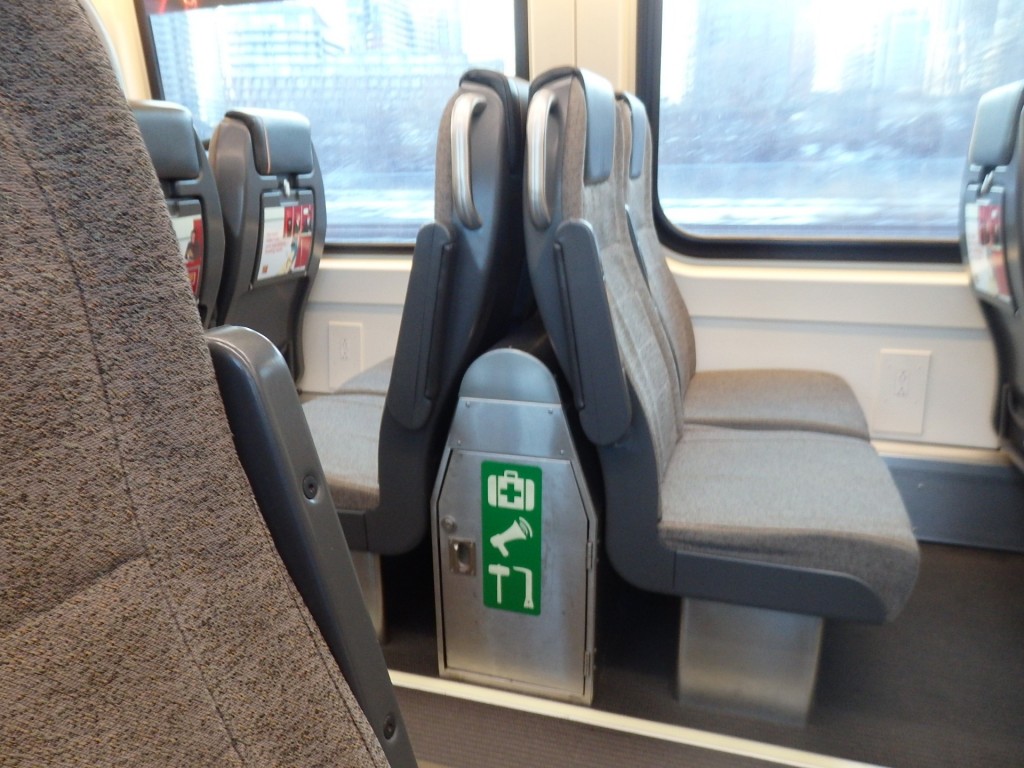 Foto: tren del aeropuerto al centro - Toronto (Ontario), Canadá