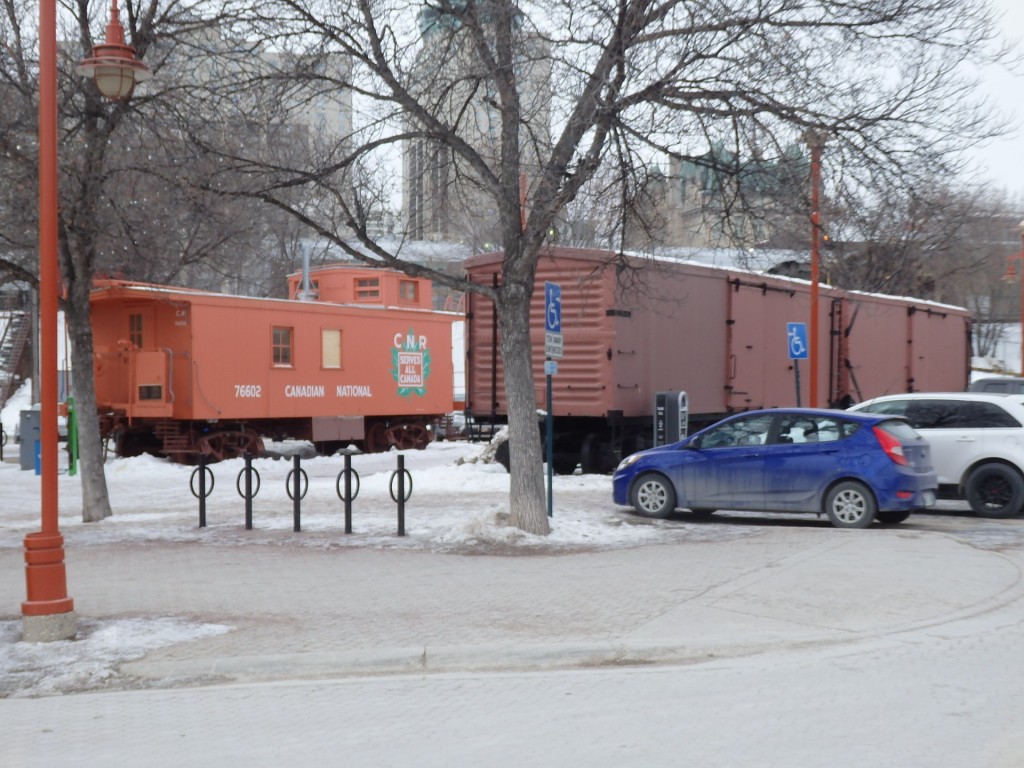Foto: material rodante exhibido - Winnipeg (Manitoba), Canadá