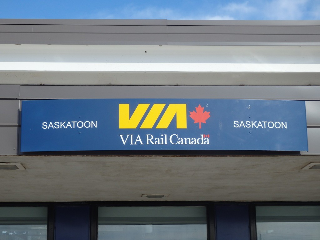 Foto: estación de Via Rail - Saskatoon (Saskatchewan), Canadá