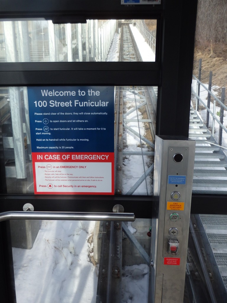 Foto: funicular - Edmonton (Alberta), Canadá
