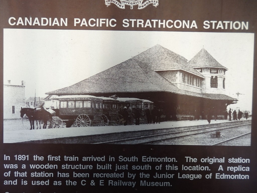 Foto: ex estación Strathcona - Edmonton (Alberta), Canadá