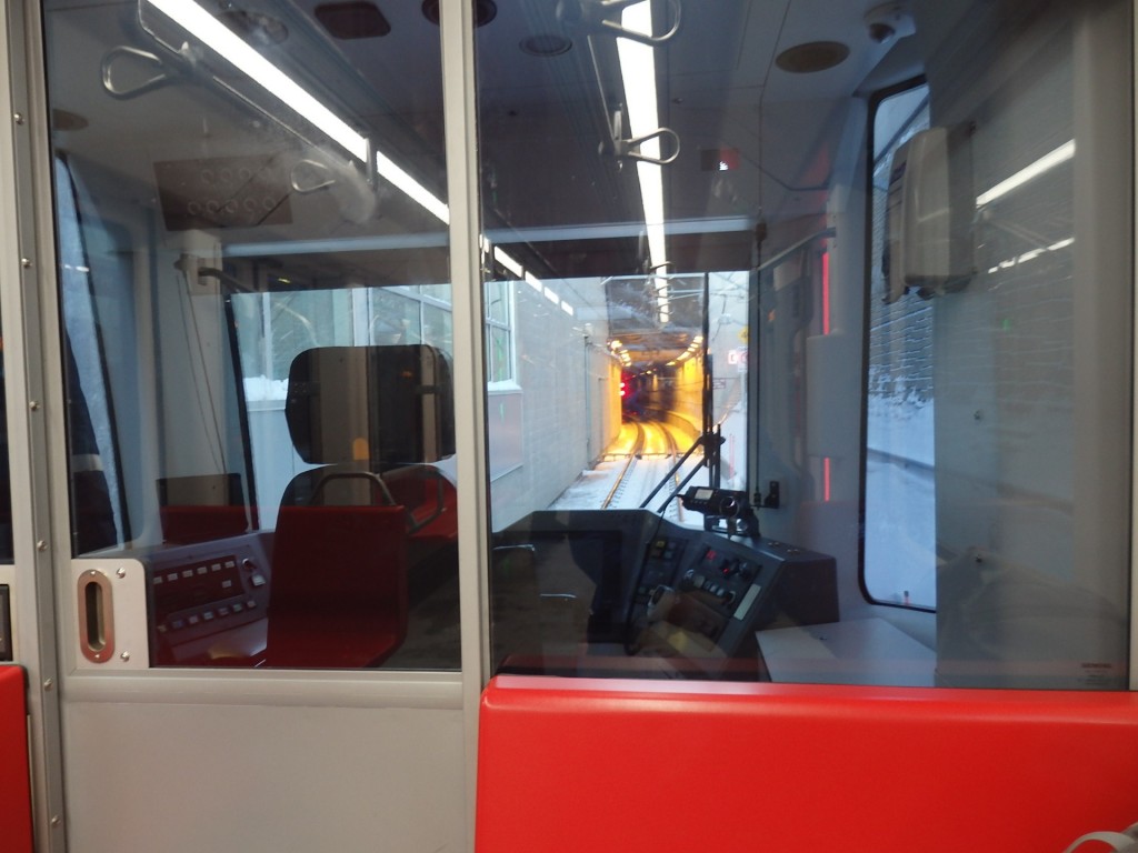 Foto: cabina de metrotranvía - Calgary (Alberta), Canadá