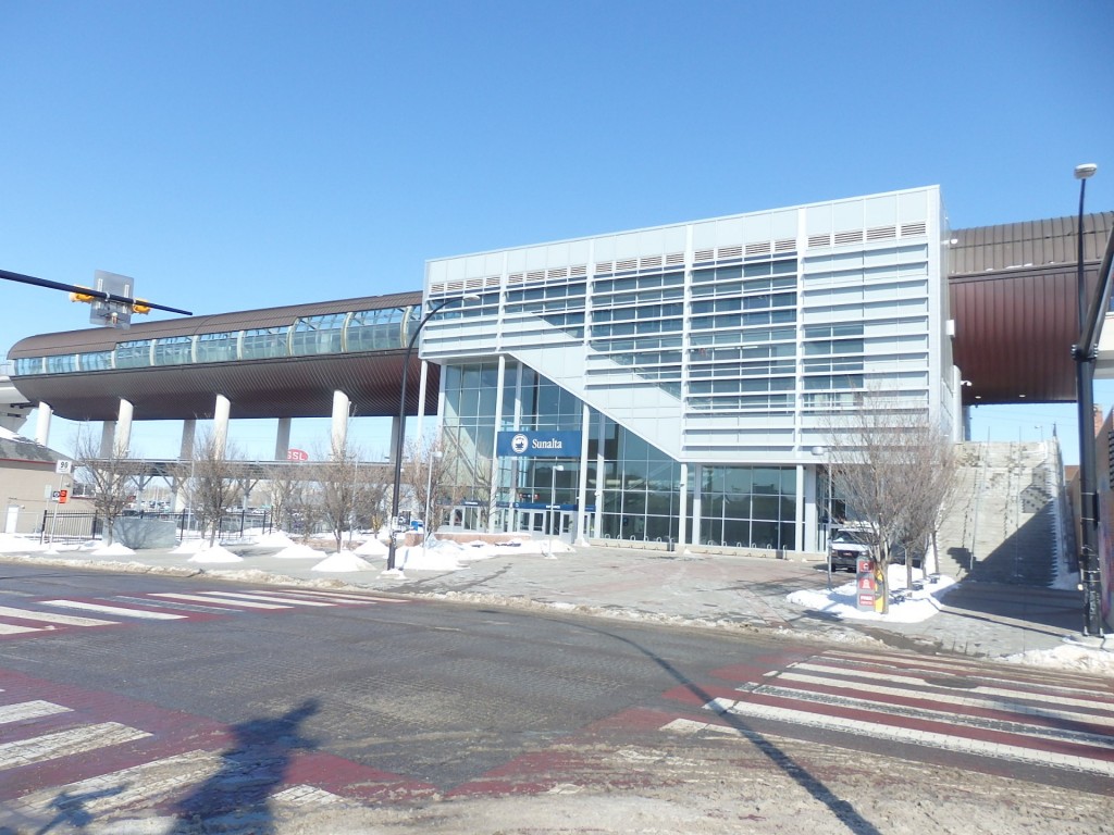 Foto: metrotranvía, estación Sunalta - Calgary (Alberta), Canadá