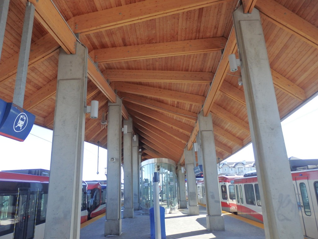 Foto: metrotranvía, estación Somerset-Bridlewood - Calgary (Alberta), Canadá