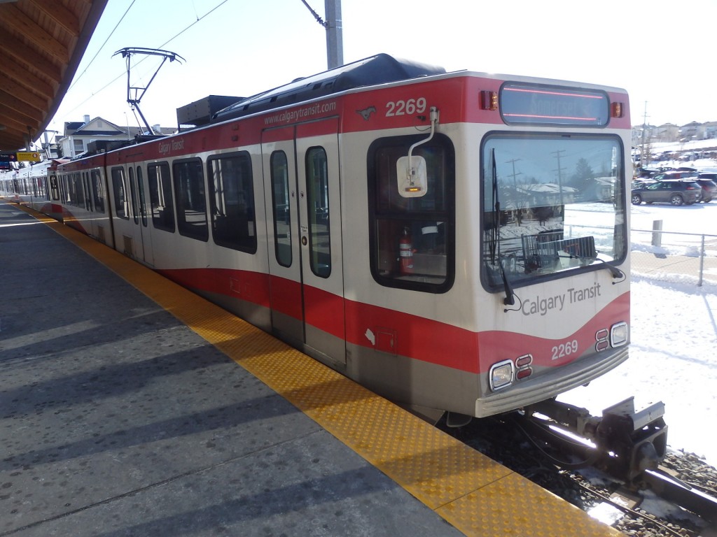Foto: metrotranvía, estación Somerset-Bridlewood - Calgary (Alberta), Canadá