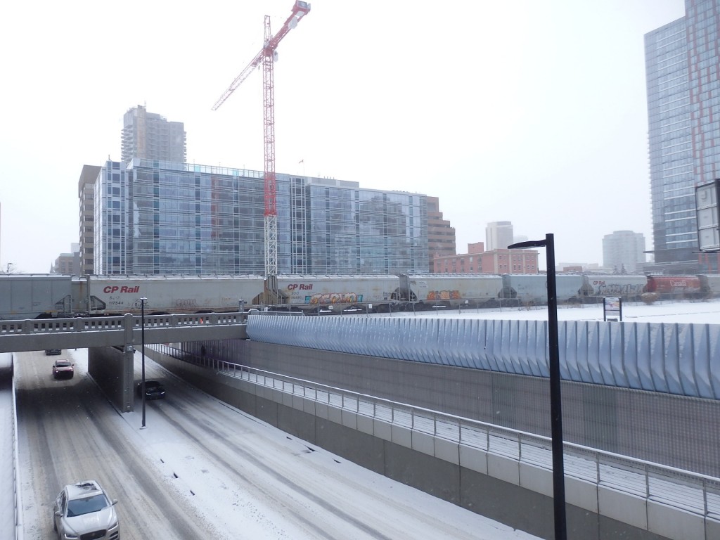 Foto: tren carguero - Calgary (Alberta), Canadá