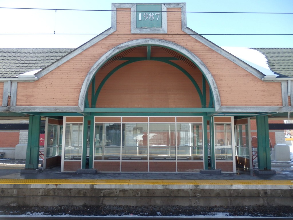 Foto: metrotranvía, estación Sunnyside - Calgary (Alberta), Canadá