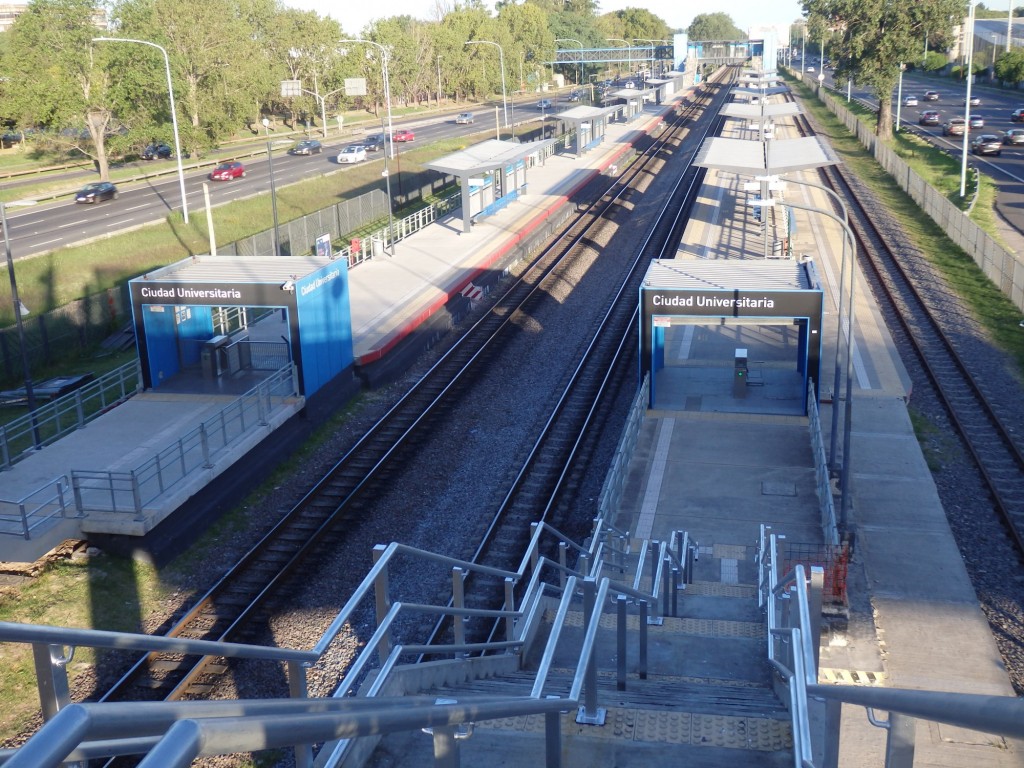 Foto: estación Ciudad Universitaria, FCGB - Ciudad Autónoma de Buenos Aires (Buenos Aires), Argentina