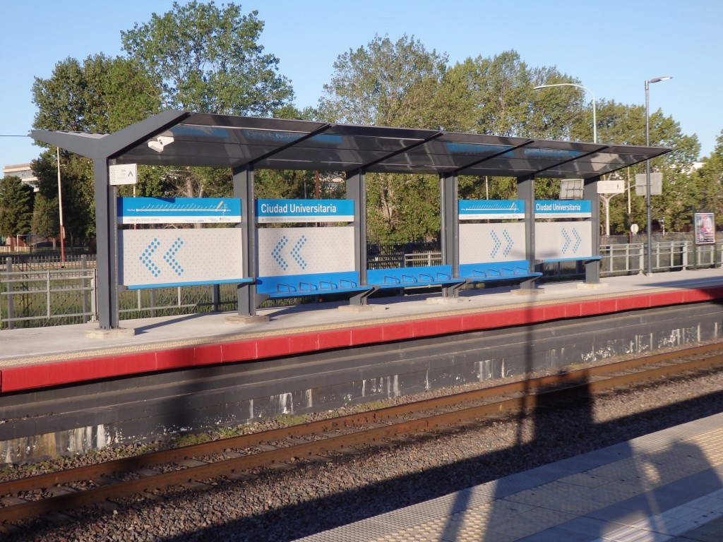 Foto: estación Ciudad Universitaria, FCGB - Ciudad Autónoma de Buenos Aires (Buenos Aires), Argentina