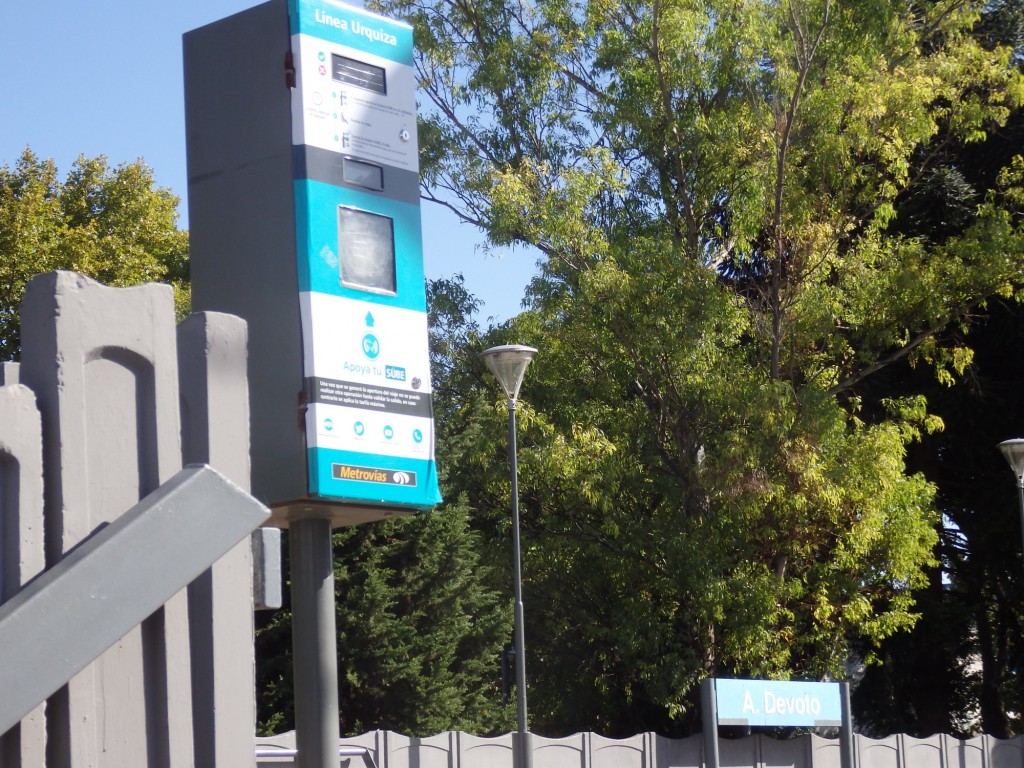 Foto: estación Antonio Devoto, FC Urquiza - Ciudad Autónoma de Buenos Aires (Buenos Aires), Argentina