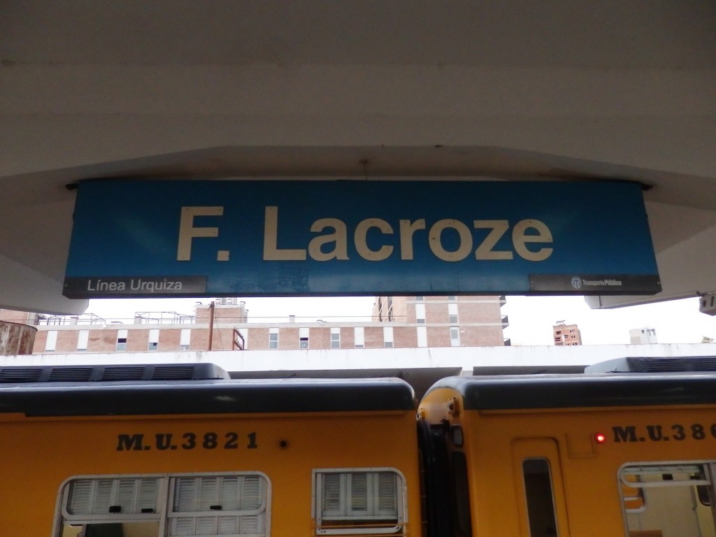 Foto: estación Federico Lacroze del FC Urquiza (Metrovías) - Ciudad Autónoma de Buenos Aires (Buenos Aires), Argentina