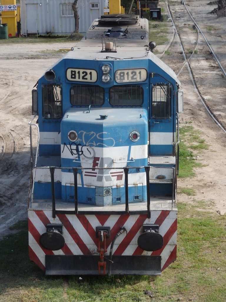 Foto: locomotora de Ferrosur Roca - Cañuelas (Buenos Aires), Argentina