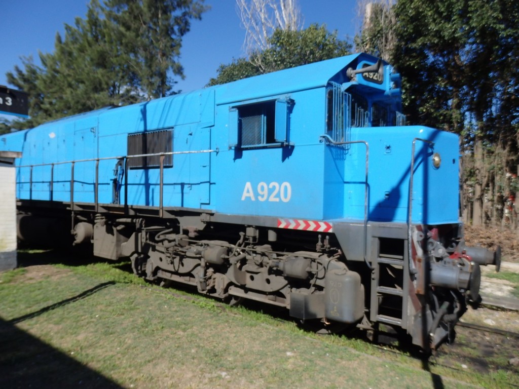 Foto: locomotora del FC Roca - Cañuelas (Buenos Aires), Argentina