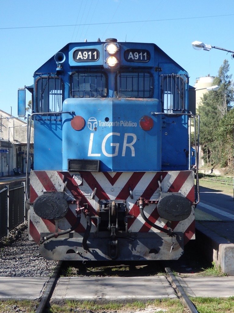 Foto: locomotora del FC Roca - Cañuelas (Buenos Aires), Argentina