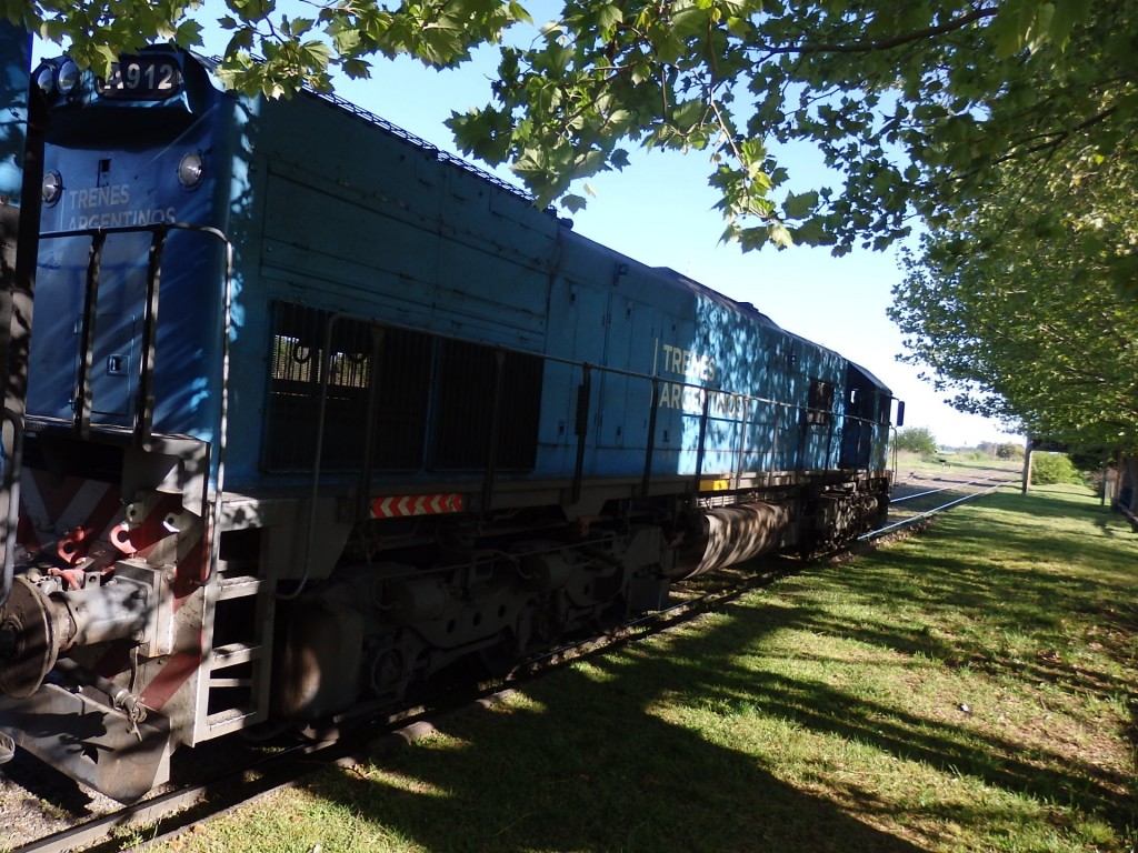 Foto: estación del FC Roca - Abbott (Buenos Aires), Argentina
